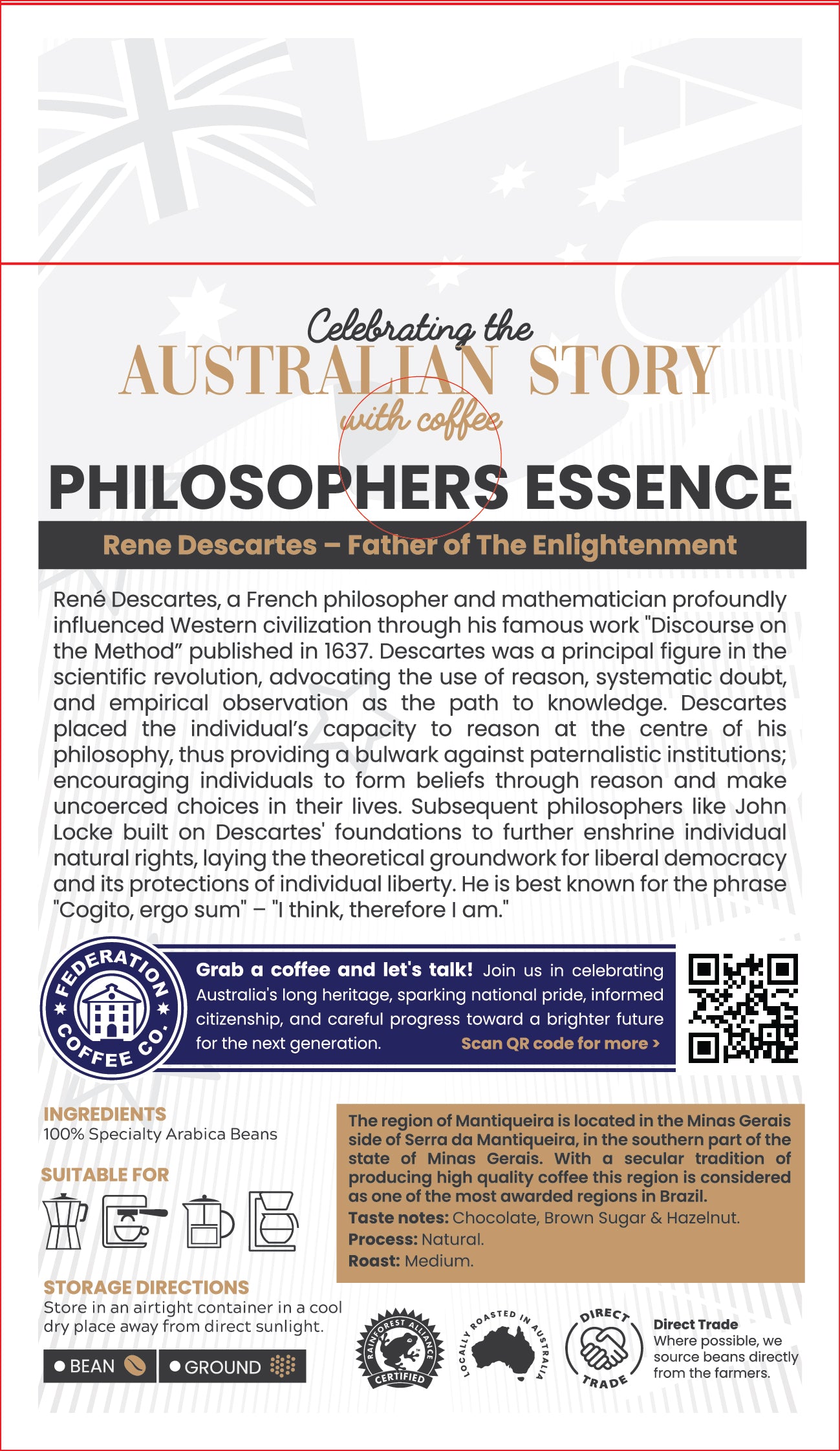 Philosophers Essence - Rene Descartes (250g)